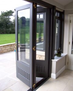 Timber Bi-folding door