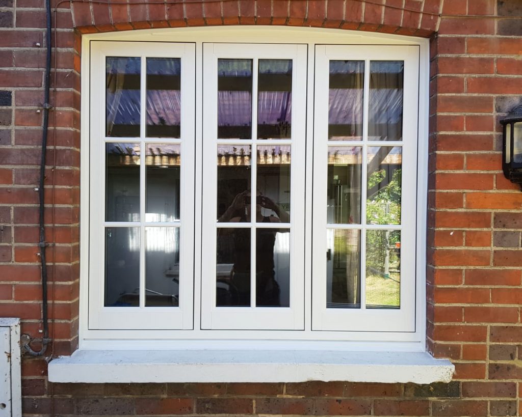 timber alternative flush sash windows