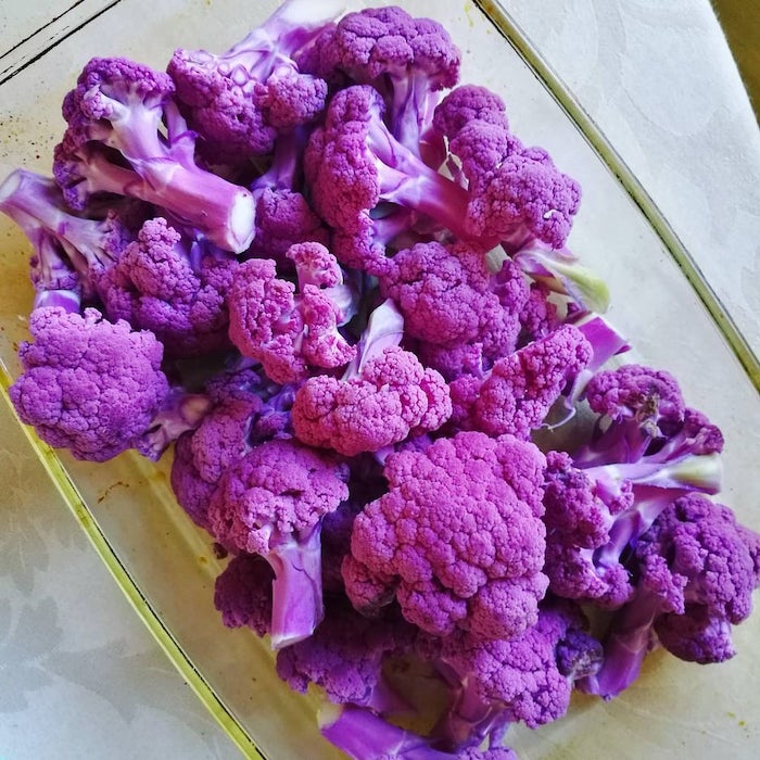 purple cauliflower