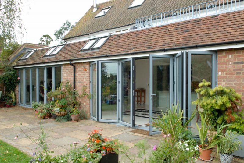 large bifold doors