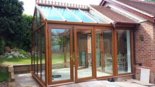 oak timber conservatory