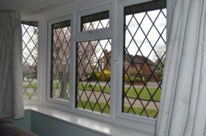 slimline upvc window white internal