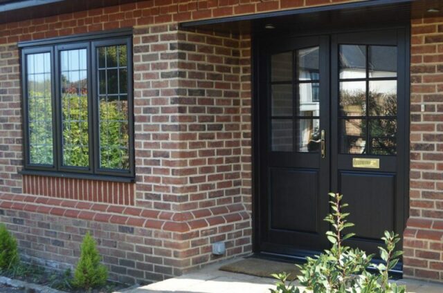 timber french doors