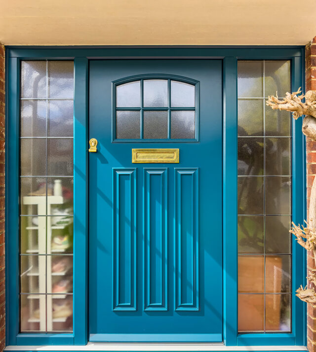 Timber Front Door