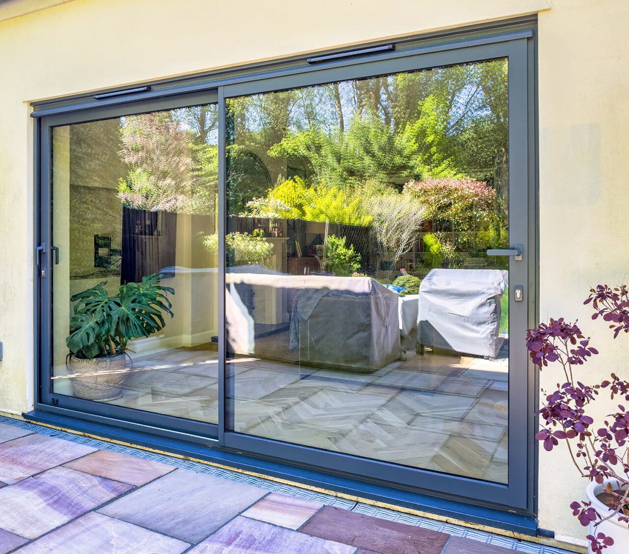 Patio Doors in Anthracite Grey