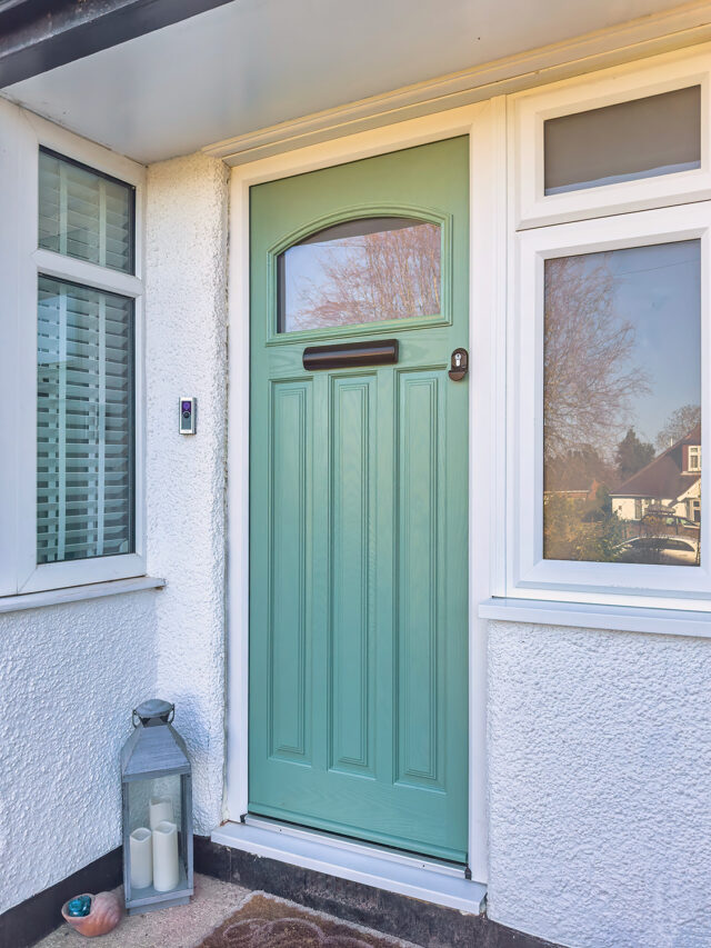 Chartwell Green Composite Door Sheerwtaer Glass