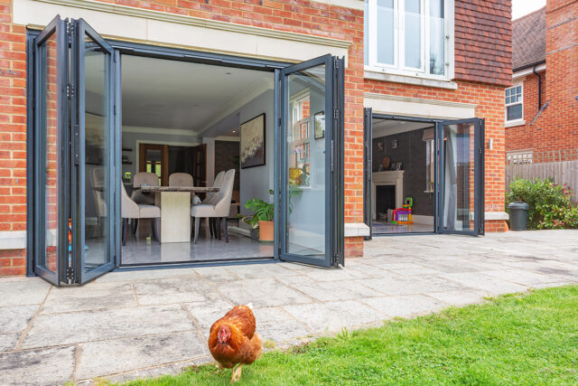 Anthracite Grey Bifold doors